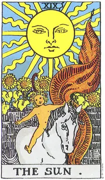 The Sun Tarot Card